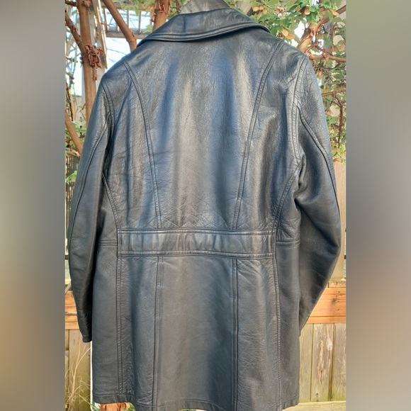 Vintage 70s Disco Craft of Canada Leather Jacket - Picture 4 of 16
